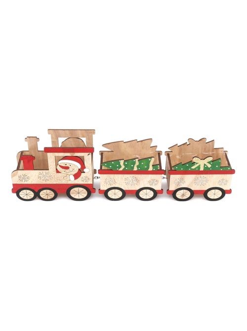 Décoration de Noël - petit train - Kiabi