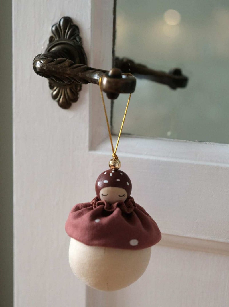 Décoration de Noël champignon à souhaits Wish Keeper Rouge - Kiabi
