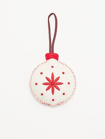 Décoration de Noël en feutrine