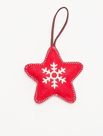 Décoration de Noël en feutrine