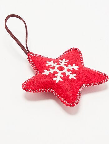 Décoration de Noël en feutrine