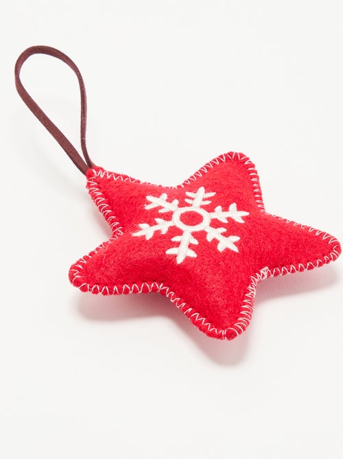 Décoration de Noël en feutrine - Kiabi