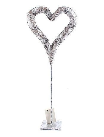 Décoration de Noël lumineuse Coeur Ice