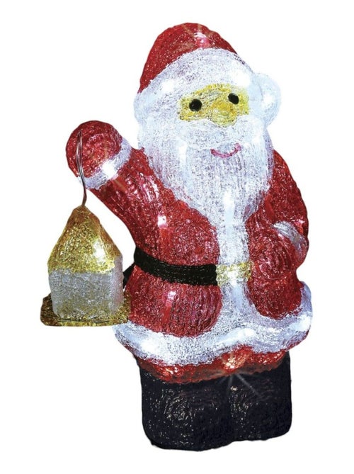 Décoration de Noël lumineuse d'extérieur Père Noël - Kiabi Décoration de Noël lumineuse d'extérieur Père Noël - Kiabi