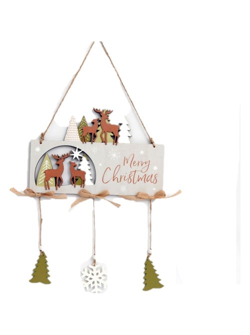 Décoration de Noël suspendue Forest Tradi - Kiabi