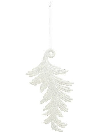 Décoration de sapin feuille 17cm