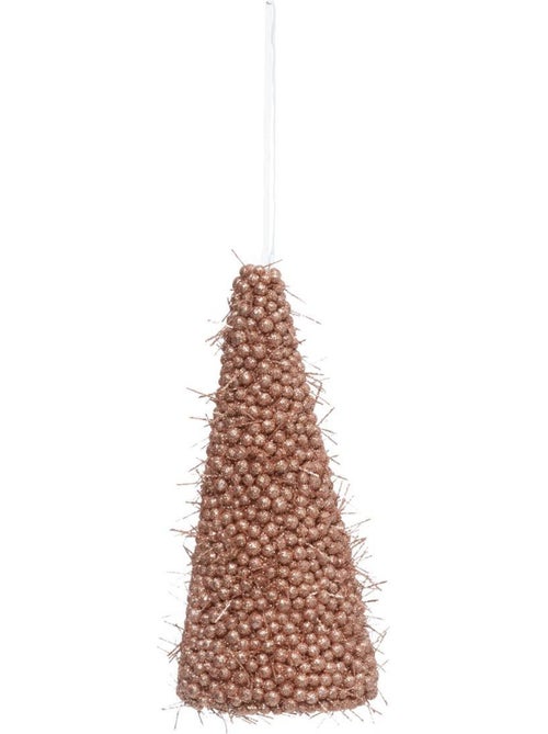 Décoration de sapin sapin rose 15cm - Kiabi
