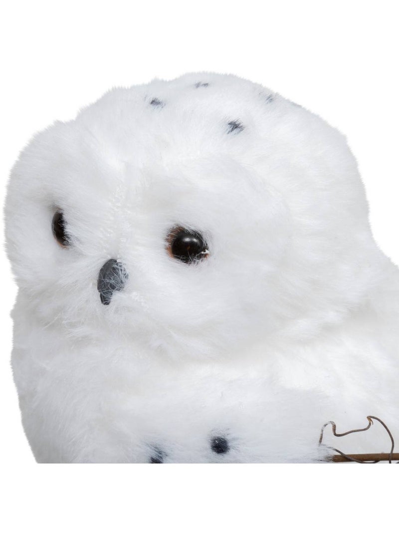 Décoration hibou Blanc - Kiabi