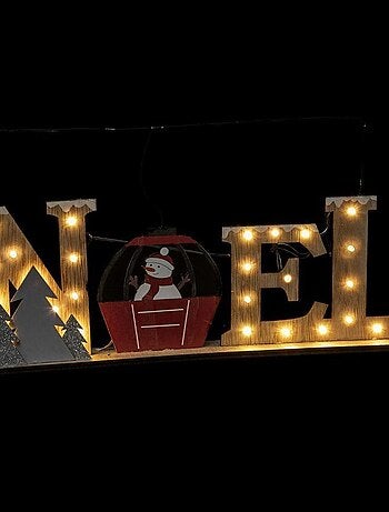 Décoration lumineuse LED N O E L