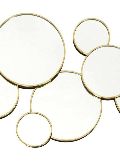 Décoration miroir rond - Kiabi