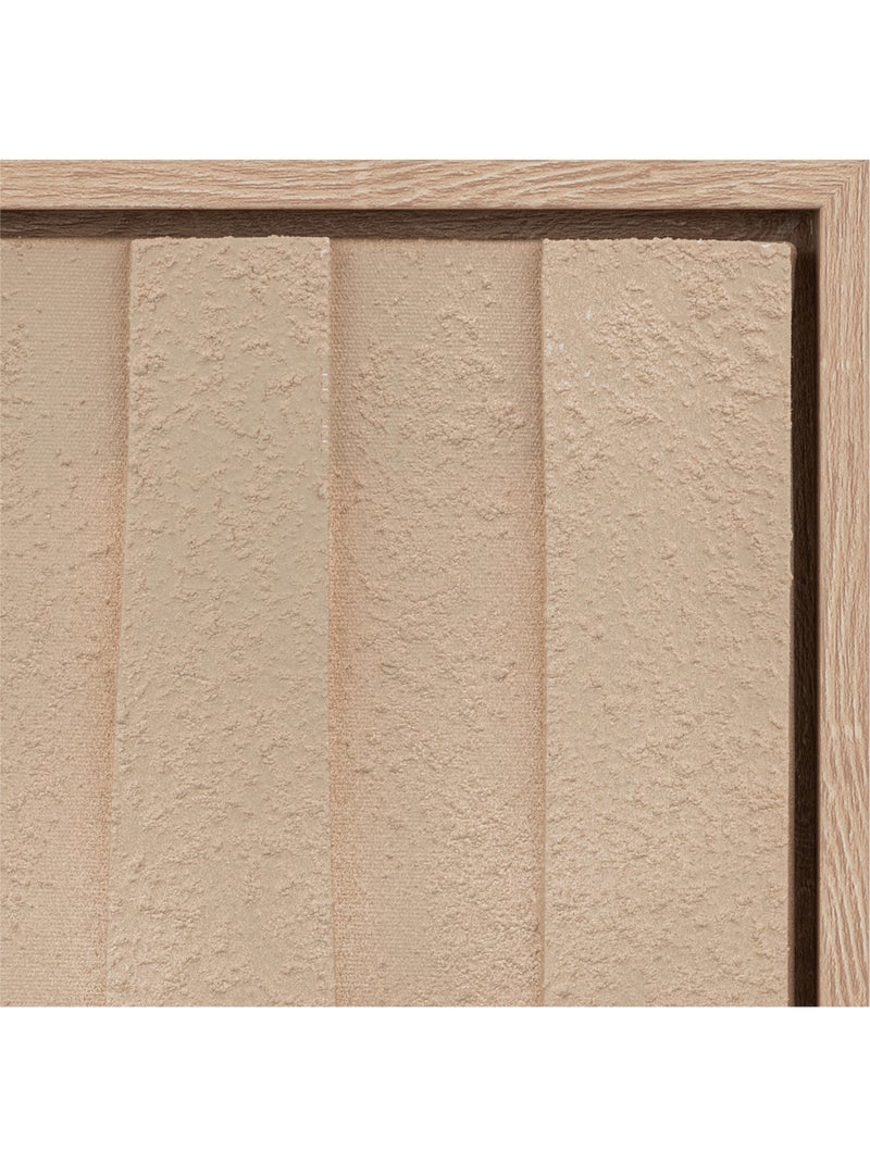 Décoration murale 3D motifs graphiques AZRA Beige - Kiabi