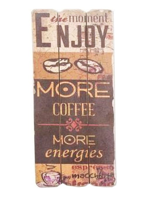 Décoration murale à suspendre café vintage - Kiabi