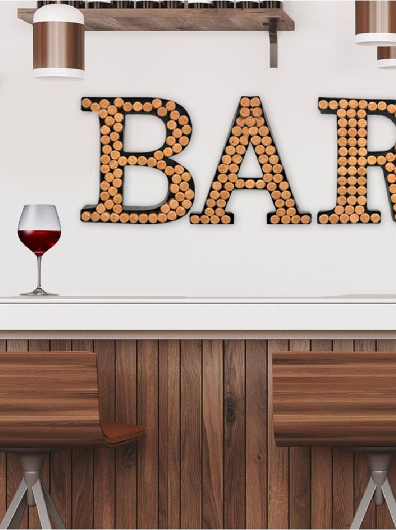 Décoration murale bar collecteur de bouchons de lièges Noir - Kiabi