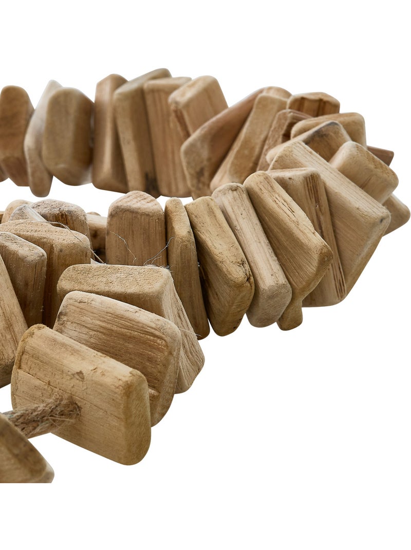 Décoration murale coeur H94cm en bois AGNES Marron - Kiabi