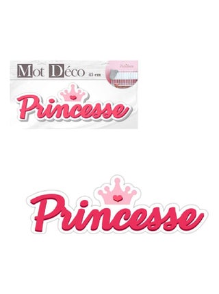Décoration murale en bois princesse