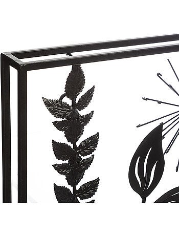 Décoration murale feuilles en métal ELLA