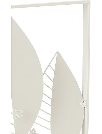 Décoration murale feuilles métal et bois - AFIBEL