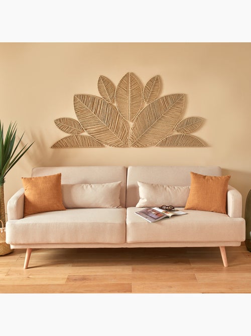 Décoration murale feuilles papier tressé 160cm MEERA - Kiabi