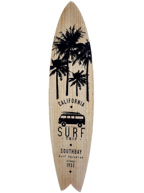 Décoration murale planche de surf - Kiabi