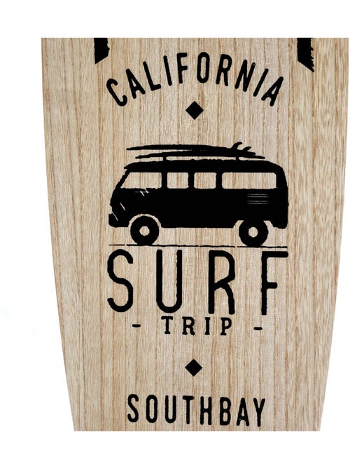 Décoration murale planche de surf - Kiabi