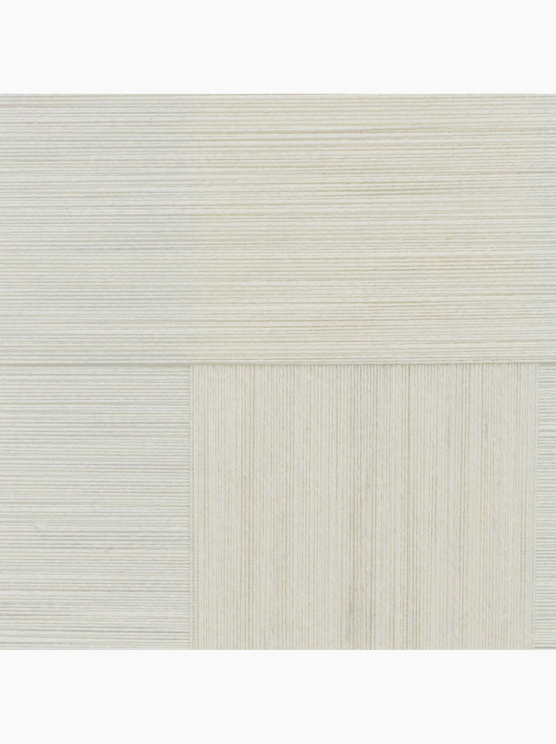 Décoration murale tissée géométrique en coton TISSIA Blanc - Kiabi