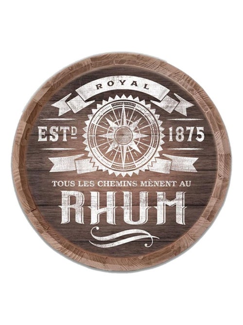 Décoration murale tonneau de rhum - Kiabi