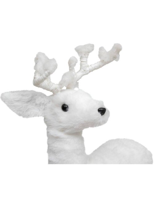 Décoration noël, renne debout, h 47 cm - Kiabi