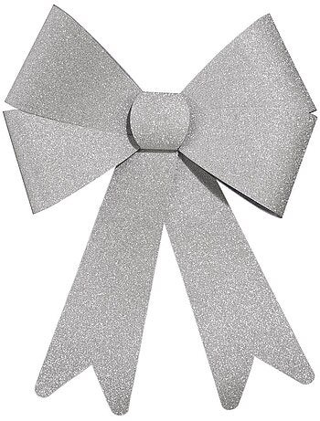 Décoration nœud paillettes