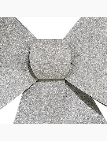 Décoration nœud paillettes