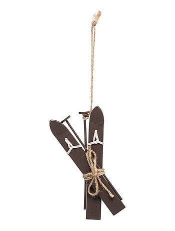 Décoration pour sapin de Noël A l'orée des bois - Skis