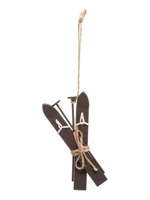 Décoration pour sapin de Noël paire de skis - Kiabi Décoration pour sapin de Noël paire de skis - Kiabi