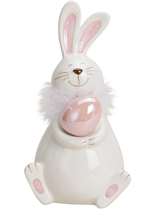 Décoration un lapin de Pâques en céramique - Kiabi Décoration un lapin de Pâques en céramique - Kiabi