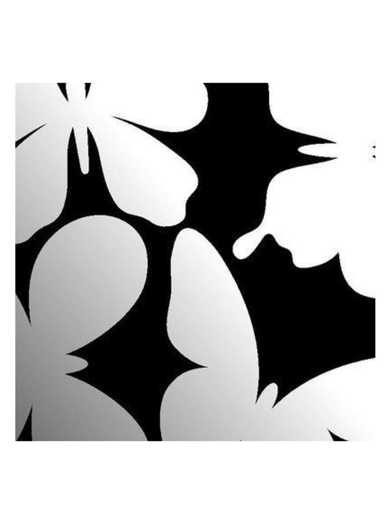 Decorative miroir butterflies, 20 x 20 cm Multicolore - Kiabi