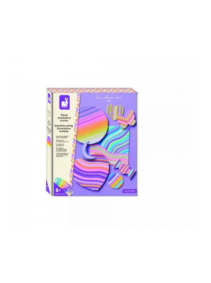 Decos scoubidous a  creer Violet - Kiabi