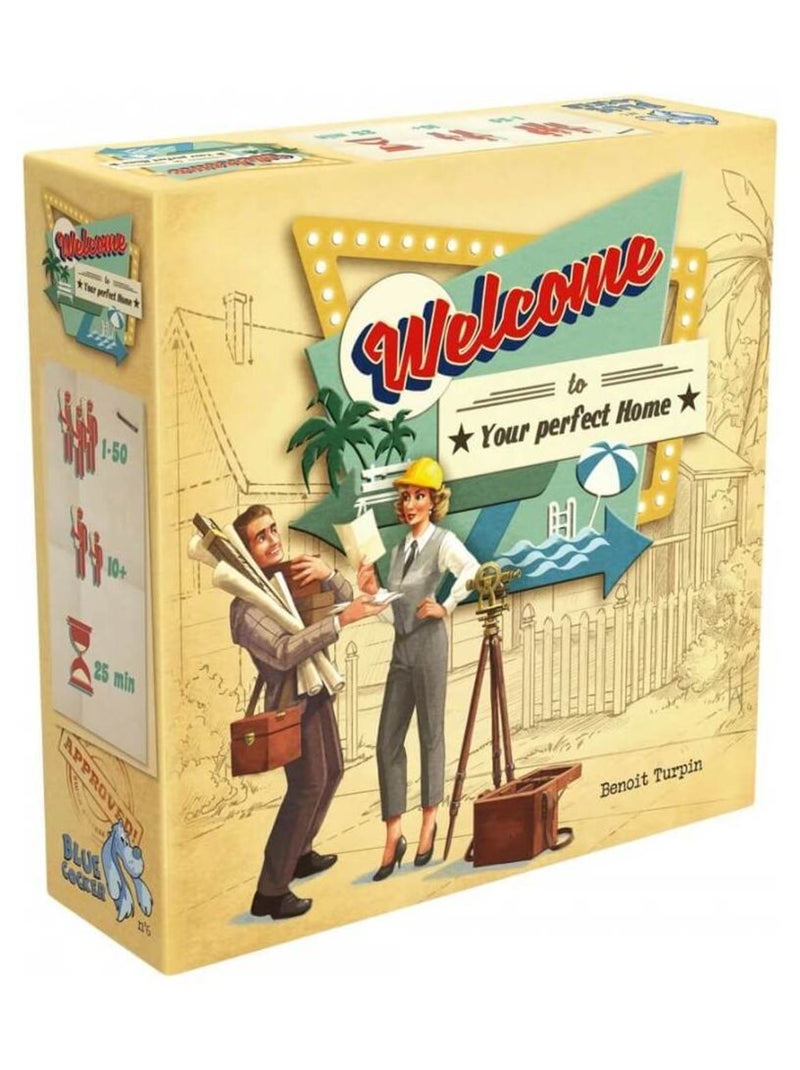 Découvrez le jeu de société Welcome - Devenez l'architecte de vos rêves N/A - Kiabi