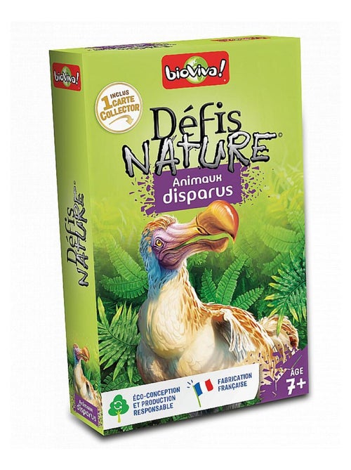Défis nature - animaux disparus - Kiabi