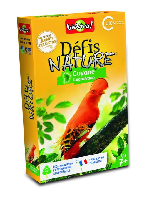 Defis Nature Guyane jeux de cartes - Kiabi