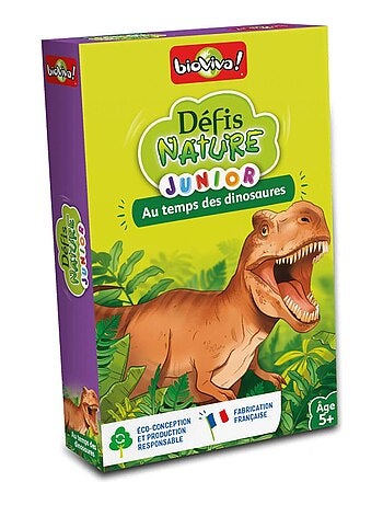 Défis Nature Junior : Au temps des dinosaures