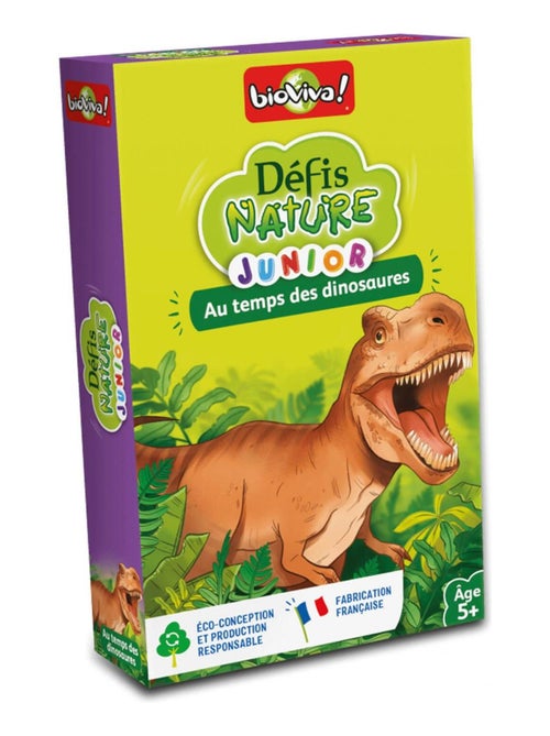Défis Nature Junior : Au temps des dinosaures - Kiabi