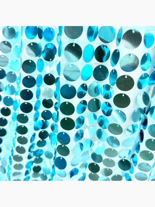 Déguisement - Cape Sequins Galaxia bleue - Kiabi