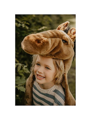 Déguisement 3 en 1 Cheval Brun - Plaid, Déguisement et Tapis