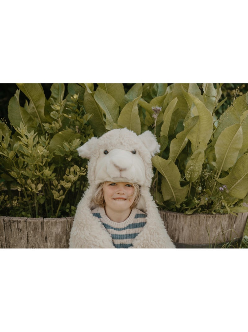 Déguisement 3 en 1 Mouton blanc - Plaid, Déguisement et Tapis Multicolore - Kiabi