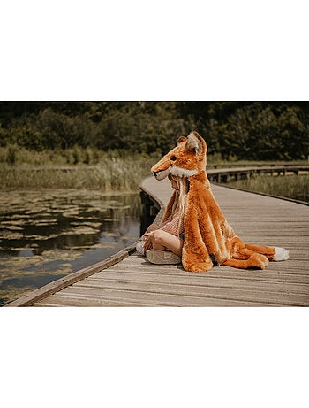 Déguisement 3 en 1 Renard - Plaid, Déguisement et Tapis