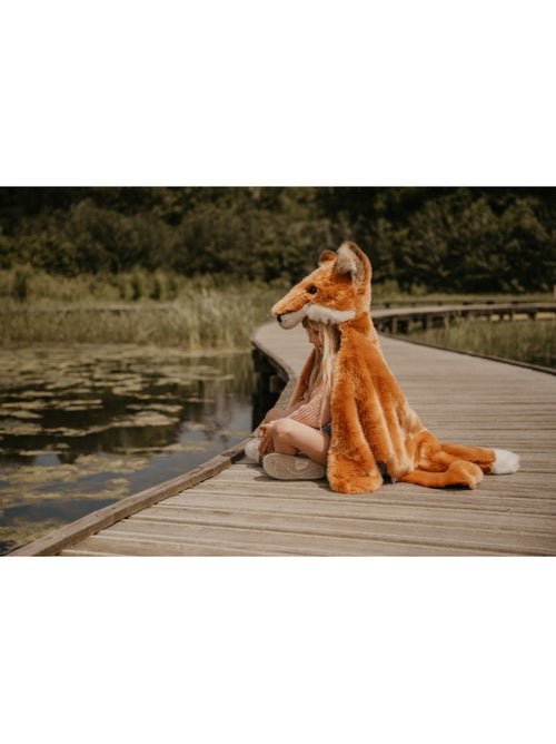 Déguisement 3 en 1 Renard - Plaid, Déguisement et Tapis - Kiabi
