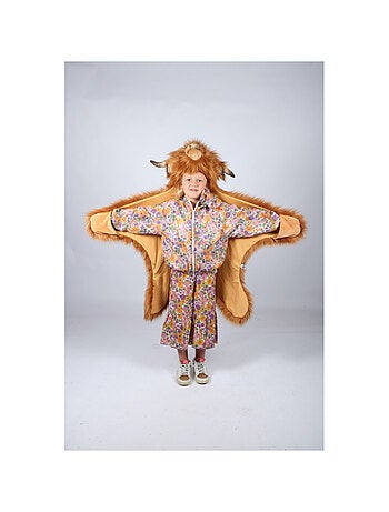 Déguisement 3 en 1 Vache Ecossaise - Plaid, Déguisement et Tapis