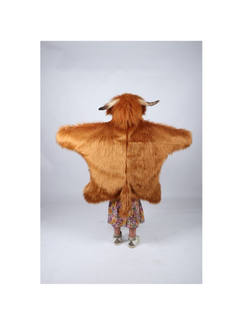 Déguisement 3 en 1 Vache Ecossaise - Plaid, Déguisement et Tapis - Kiabi