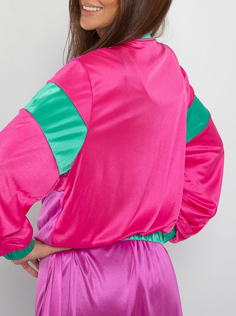Déguisement années 80 rose/vert - Kiabi