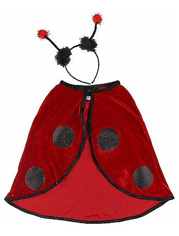 Déguisement bébé cape de coccinelle avec serre-tête Great Pretenders