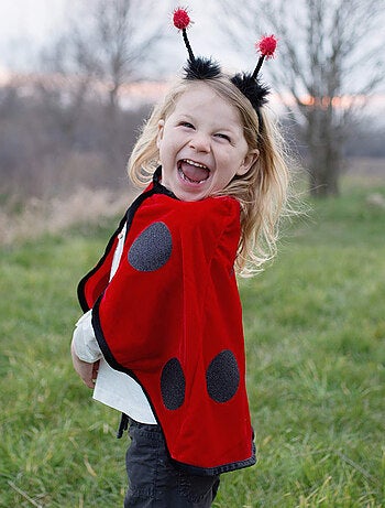 Déguisement bébé cape de coccinelle avec serre-tête Great Pretenders