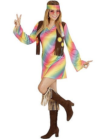 Déguisement Belle Hippie - Femme - M